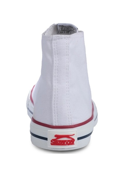 Slazenger School Erkek Bilekli Beyaz Keten Sneaker Spor Ayakkabı Beyaz