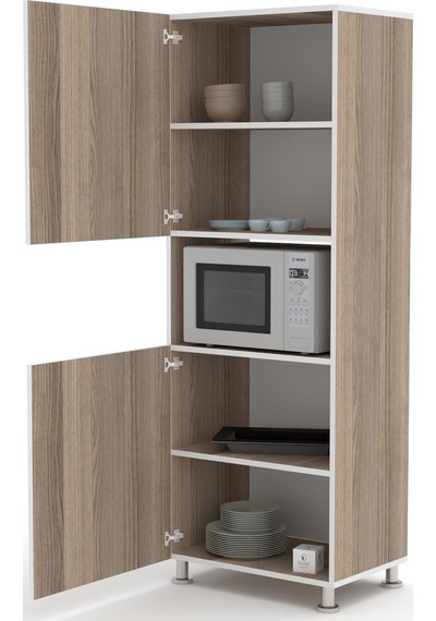 Kenzlife fırın dolabı fadime crd 185*66*45 mutfak banyo kiler ofi