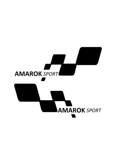 Amarok Sport Etiket Yapıştırma 30cmx11cm Mmd151