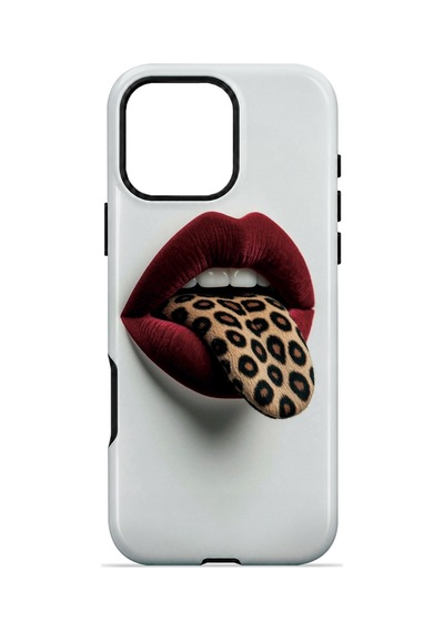Velvoria Valestra Leopar Dudak Apple Apple iPhone Uyumlu 16 Pro Max Magsafe Koruma Kılıfı Valestra Magline - Leopar Dudak