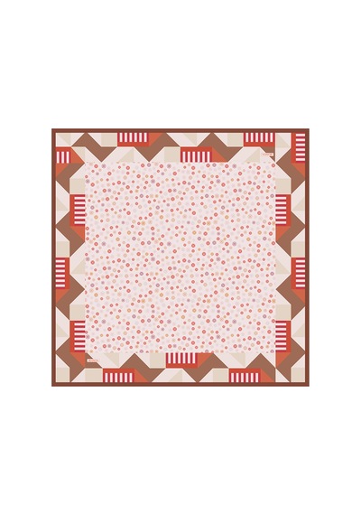 Arancia Kahverengi 90x90 Pure Touch Eşarp Kahverengi Kahverengi