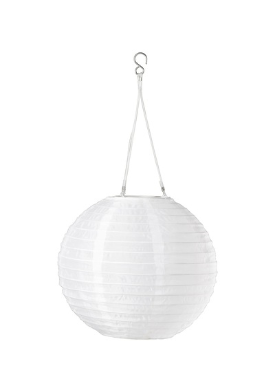 Ikea Solvinden Serisi, Led'li Güneş Enerjili Aydınlatma, 30 Cm, Beyaz