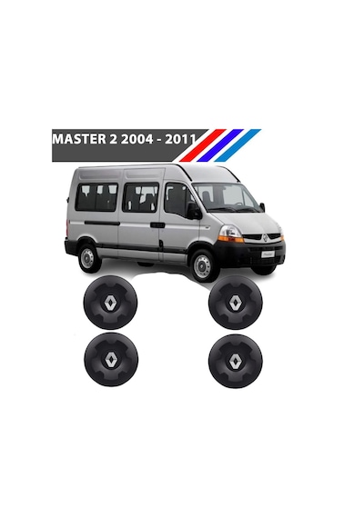 Renault Master 2 Jant Göbeği 4 Adetli Takım 2004-2011