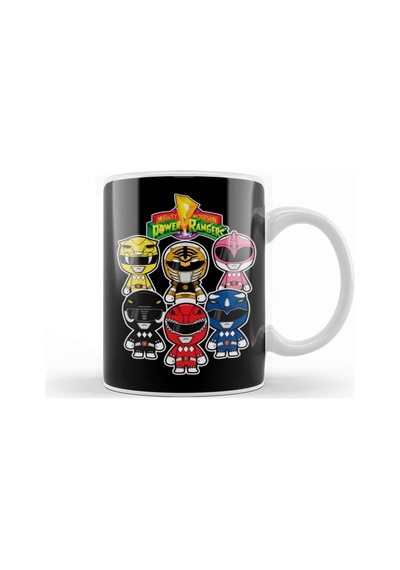 Power Rangers 01 Kupa Bardak Porselen Karışık