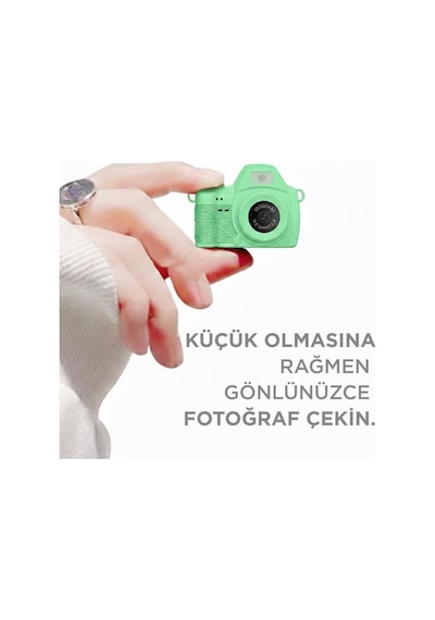 Torima CMR42 Video Mini Kamera Dijital Fotoğraf Makinesi Yeşil
