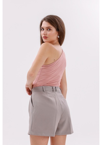 Genius Store Fundachoosesxgenius Kadın Pileli Şort İç Göstermez Lamineli Kadın Şort Pileli-şort Gri Genius Store Fundachoosesxgenius Kadın Pileli Şort İç Göstermez Lamineli Kadın Şort Pileli-şort Gri