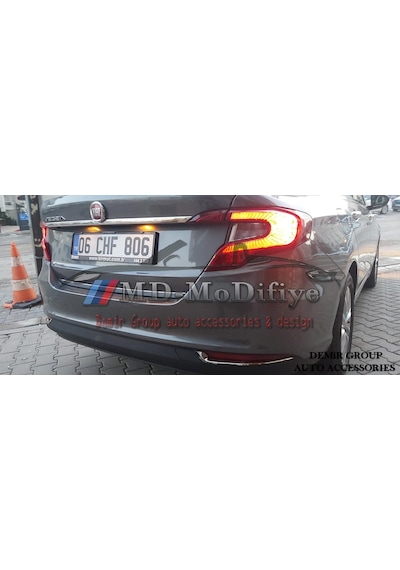 Fiat Egea Sedan Krom Bagaj Alt Çıtası 2015 Üzeri