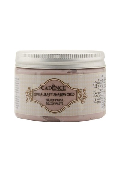 Cadence Shabby Chic Rölyef Pasta 150Ml Sr07 Küllü Gül-Ashy Rose