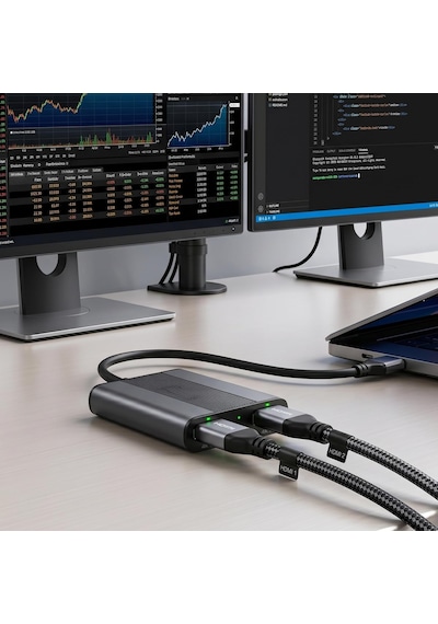 Usb-c Hdmı Adaptörü, Notebook Ta 2 Harici Monitöre Toplam 3 Ayrı Görüntü Alma 4k Video Çıkışı, Laptop Ve Pc İle Uyumlu, Yüksek Hızlı Ve Düşük Gecikmeli, Plug & Play Zr1268 Usb-c Hdmı Adaptörü, Notebook Ta 2 Harici Monitöre Toplam 3 Ayrı Görüntü Alma 4k Video Çıkışı, Laptop Ve Pc İle Uyumlu, Yüksek Hızlı Ve Düşük Gecikmeli, Plug & Play Zr1268