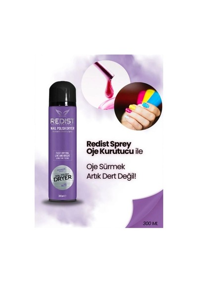 Redist Oje Kurutucu 300ml.