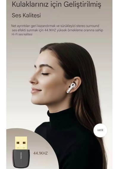 Rocoren Bluetooth Adaptör 5.4 Süper Hızlı Yüksek Performans