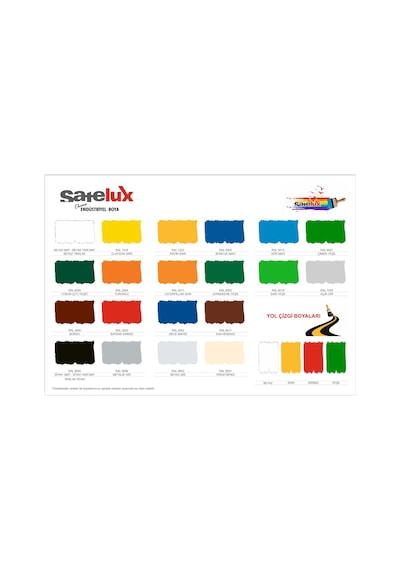 Satelux Endüstriyel Boya 15 KG