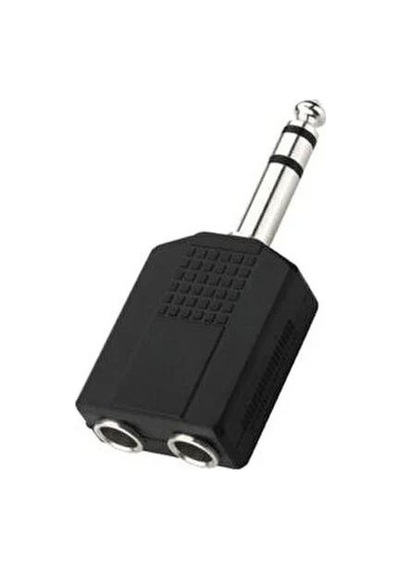 6.3 Mm Jack Çoğaltıcı 6.3 Mm Erkek 2x 6.3 Mm Dişi Jack Gitar Jack Çoğaltıcı