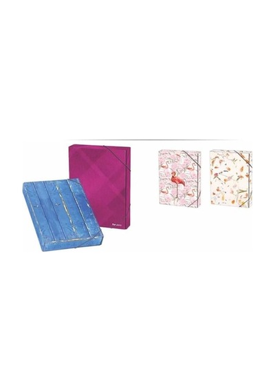 Keskin Color Fiora 23x32x6 Kutu Klasör Selofanlı