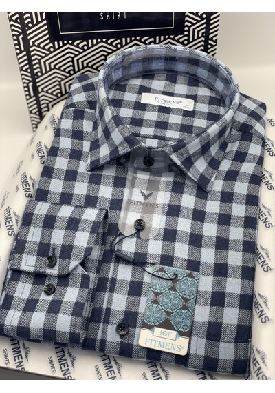 Klasik Uzun Kol Kışlık %100 Cotton Kareli Yaka Alttan Düğmeli Hediye Kutulu Erkek Gömlek Fs-001988 - Açık Mavi-1373 Açık Mavi Klasik Uzun Kol Kışlık %100 Cotton Kareli Yaka Alttan Düğmeli Hediye Kutulu Erkek Gömlek Fs-001988 - Açık Mavi-1373 Açık Mavi