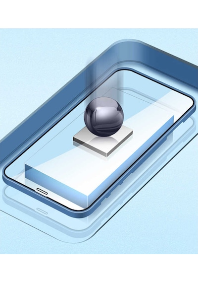 Apple Uyumlu iPhone 13 Kılıf 360 Lüx Tam Koruma Led