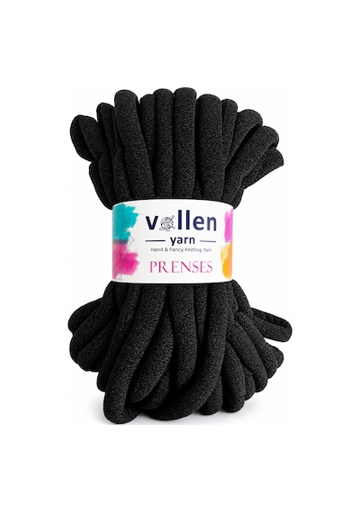 Prenses Chunky Simli Polyester El Örgü İpi 500 Gr 14 M Parmak Örgü Çanta Battaniye İpi
