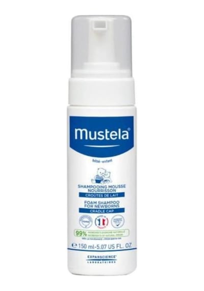 Mustela Yenidoğan Konak Önleyici Köpük Şampuan  150 ML