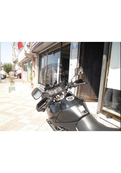 2004-10 Suzuki Vstrom Dl650 Dl1000 Ön Cam Zeus Açık Füme 56 CM 4 MM