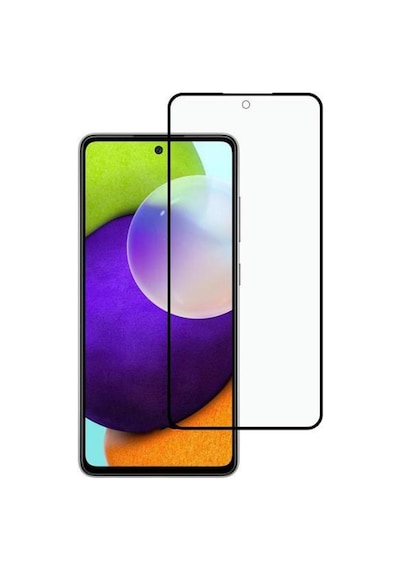Samsung Uyumlu A52 4g Ekran Koruyucu 9d Tam Kaplayan Kırılmaz Cam Kavisli 9018000001028