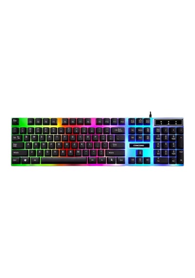 Concord C-56 Kablolu RGB Klavye Mouse Set
