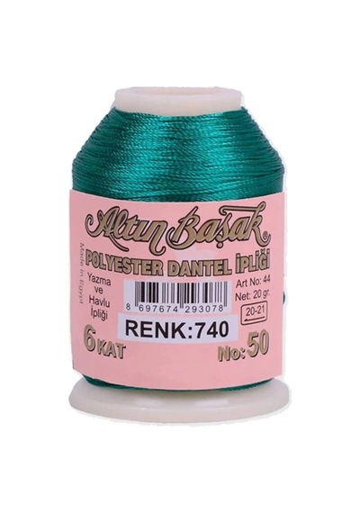 Ers 3 Adet Altınbaşak Oya Ve Dantel İpi 20 Gr - Royaleks - No: 423 - 063 - 740