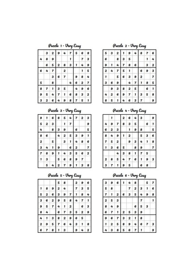 Çok Kolaydan Çok Zora 1000 Süper Çözümlü Sudoku
