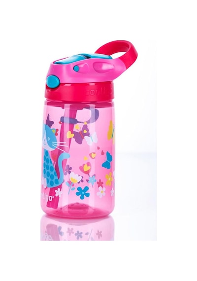 Contigo Gizmo Flip 420ml Pembe Baykuş Su Matarası Suluk