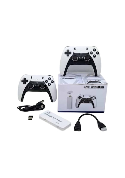 Yeni Nesil 3d 4k 2000 Oyunlu Game Stick Oyun Konsolu Çift Konsol 23006696