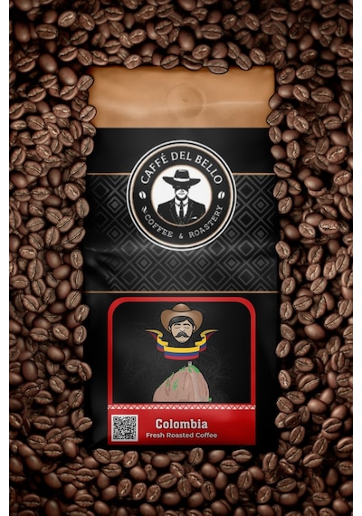 Caffe Del Bello Kolombiya Çekirdek Filtre Kahve 1 KG