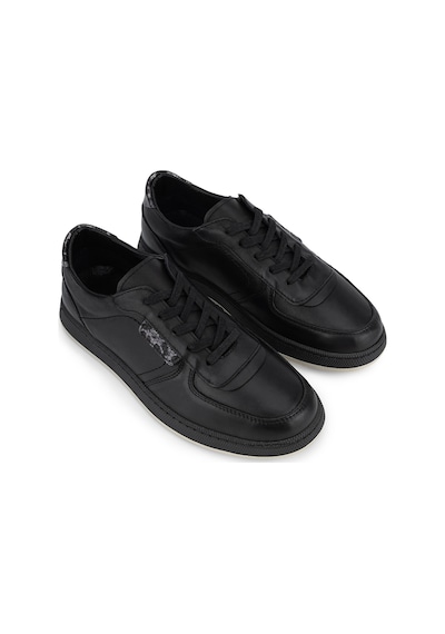 Tamer Tanca Kadın Hakiki Deri Siyah Sneakers & Spor Ayakkabı 849 26031 Bn Ayk Sk26-27 Sıyah Nappa Siyah1