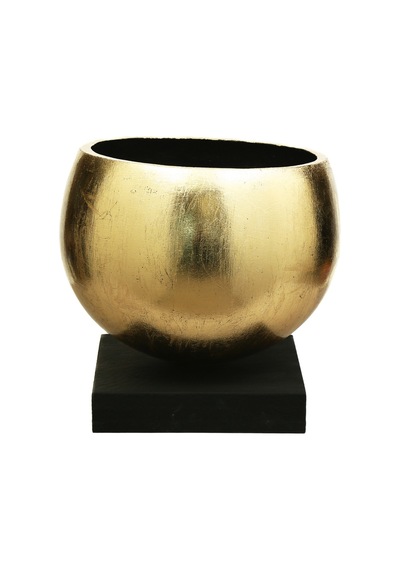Vitale Fiber Glass Vazo Gold 38x28x35 Cm Ak.wlt0390