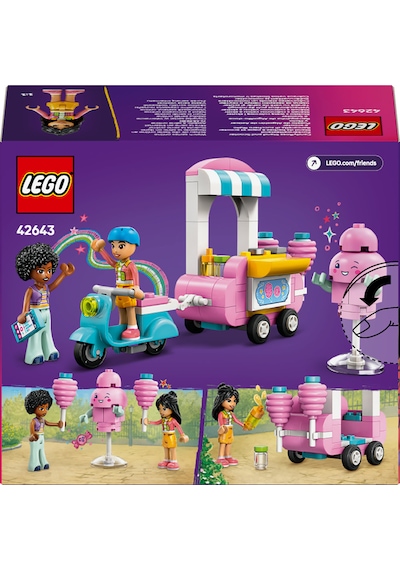 LEGO® Friends Pamuk Şeker Standı ve Scooter 42643 - 6 Yaş ve Üzeri Çocuklar için Mini Bebek İçeren Yaratıcı Oyuncak Yapım Seti (110 Parça) LEGO® Friends Pamuk Şeker Standı ve Scooter 42643 - 6 Yaş ve Üzeri Çocuklar için Mini Bebek İçeren Yaratıcı Oyuncak Yapım Seti (110 Parça)