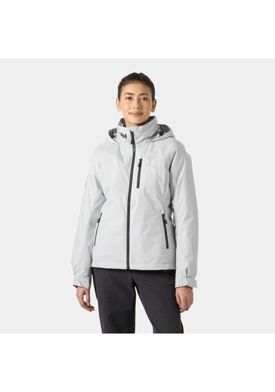 Helly Hansen W Crew Kapüşonlu Pile Mont Gri