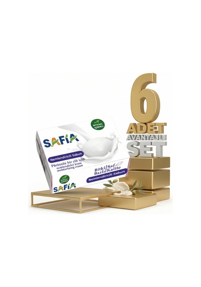 Safia Nemlendirici Güzellik Sabunu 6x90 Gr Diğer