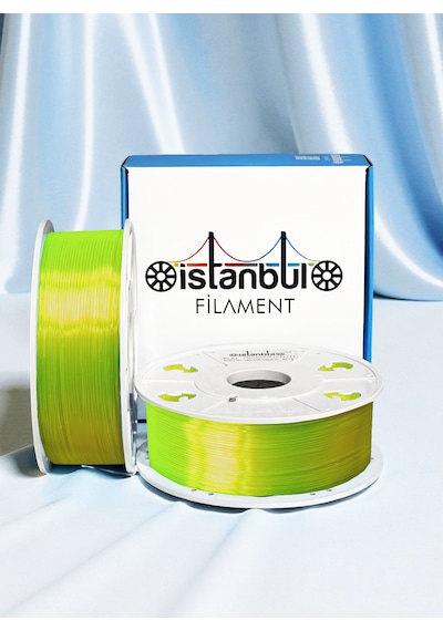 3d Baskı Pla+ Filament Neon Sarı 1 Kg Ø 1,75mm 0,05 Mm Bambu Lab Uyumlu 1.75mm