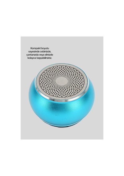 Mini Bluetooth Speaker Uzun Pil Ömrü, Şık Ve Hafif Tasarım Yeni Nesil Çok Renkli