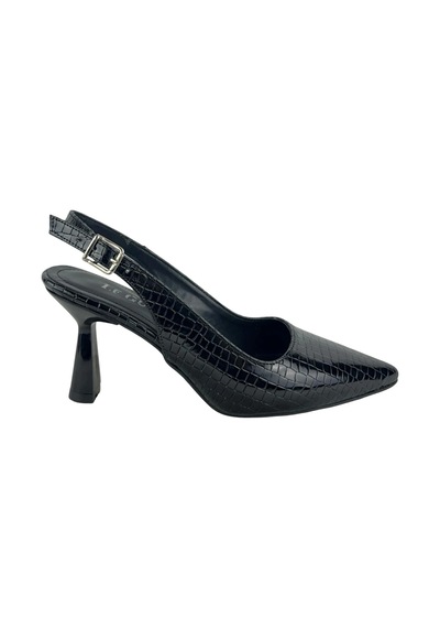 Matzeliger Mzg1157 Siyah Kadın Kalem Topuklu Stiletto