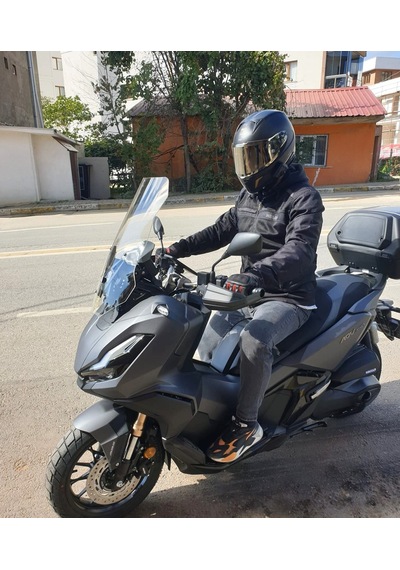 Motocam Honda Adv 350 Ön Cam 2023-2026 Model 60cm Şeffaf Renkli 4mm Orta Boylu