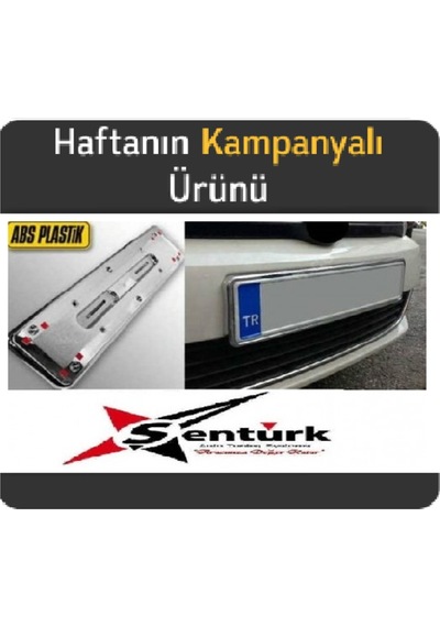 Hummer Krom Plakalık Nikel Plaka Altı 2 Li Takım Plaka Çerçevesi 96518424