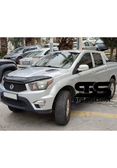 Ssangyong Uyumlu Piano Black Kaput Üstü Havalandırma Izgarası