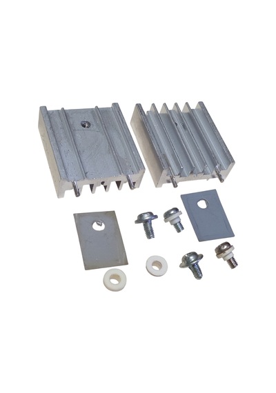 2 Adet To220 Soğutucu Seti 30x27x10mm Radyatör İzolatör Boncuk M3 Vida Alüminyum Transistör Entegre Mosfet Soğutucu