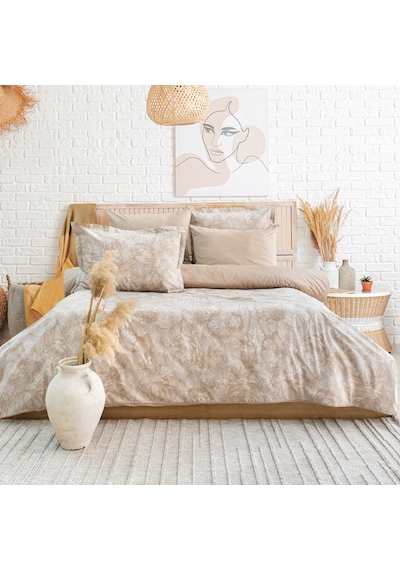 Schafer Home Premium Comfort Çift Kişilik Nevresim Takımı 6 Parça-ekru Ekru