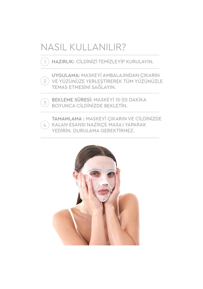 On Royal Jelly Mask Arı Sütü Içeren Maske 5'li