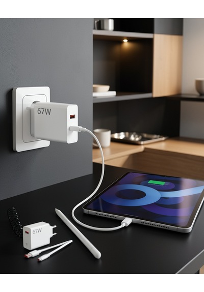 67 Watt Type-c Hızlı Şarj Adaptörü Uczzz67wşarjaletii-24 Belirtilmemiş