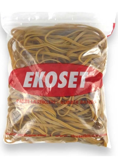 Ekoset Balon Lastiği 100 Adet 180 x 3 MM