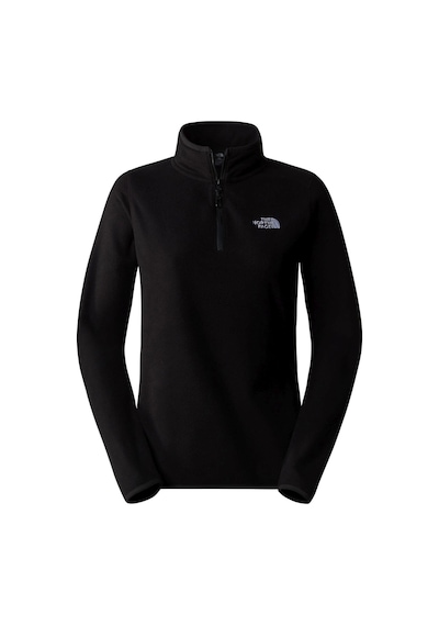 The North Face W 100 Glacıer Kadın Yarım Fermuar Polar Nf0a855m4h01 Siyah