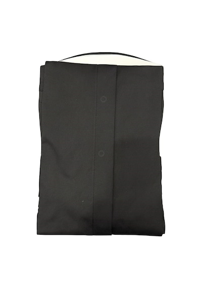 Erkek Klasik Gömlek Pamuklu Esnek Kumaş,slim Fit Uzun Kollu, Fransız Manşetli Plus Scorpion Siyah