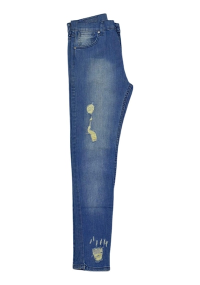 Kadın Eskitme Model Jeans Bgl-st03914 001