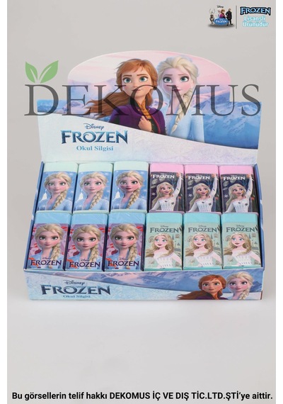 Lisanslı Frozen Elsa Elsa "2 Adet" Silgi